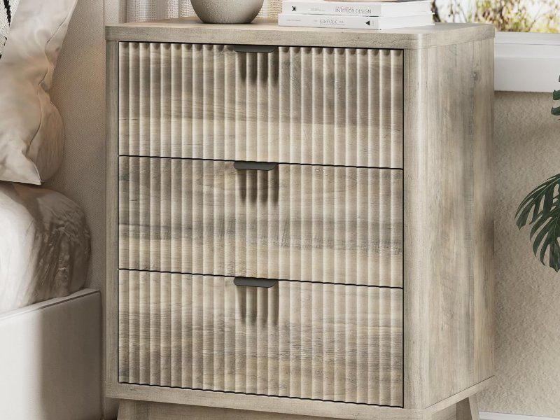 Xixini: bedside in grey oak