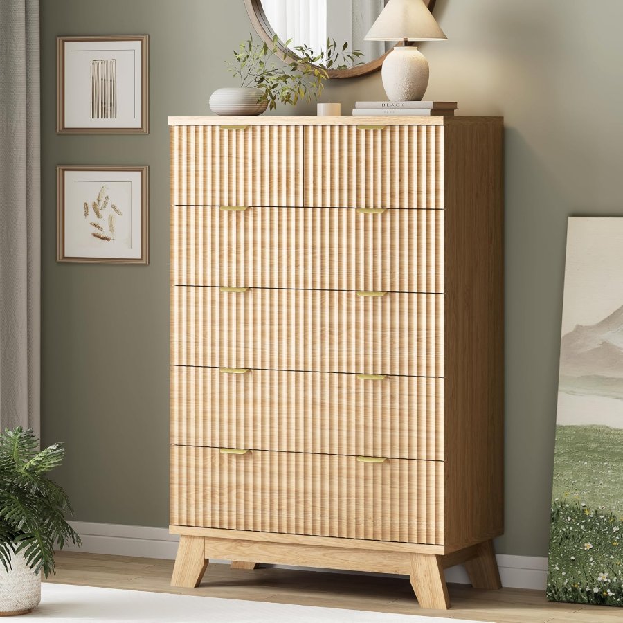 Xixini Fluted Dresser