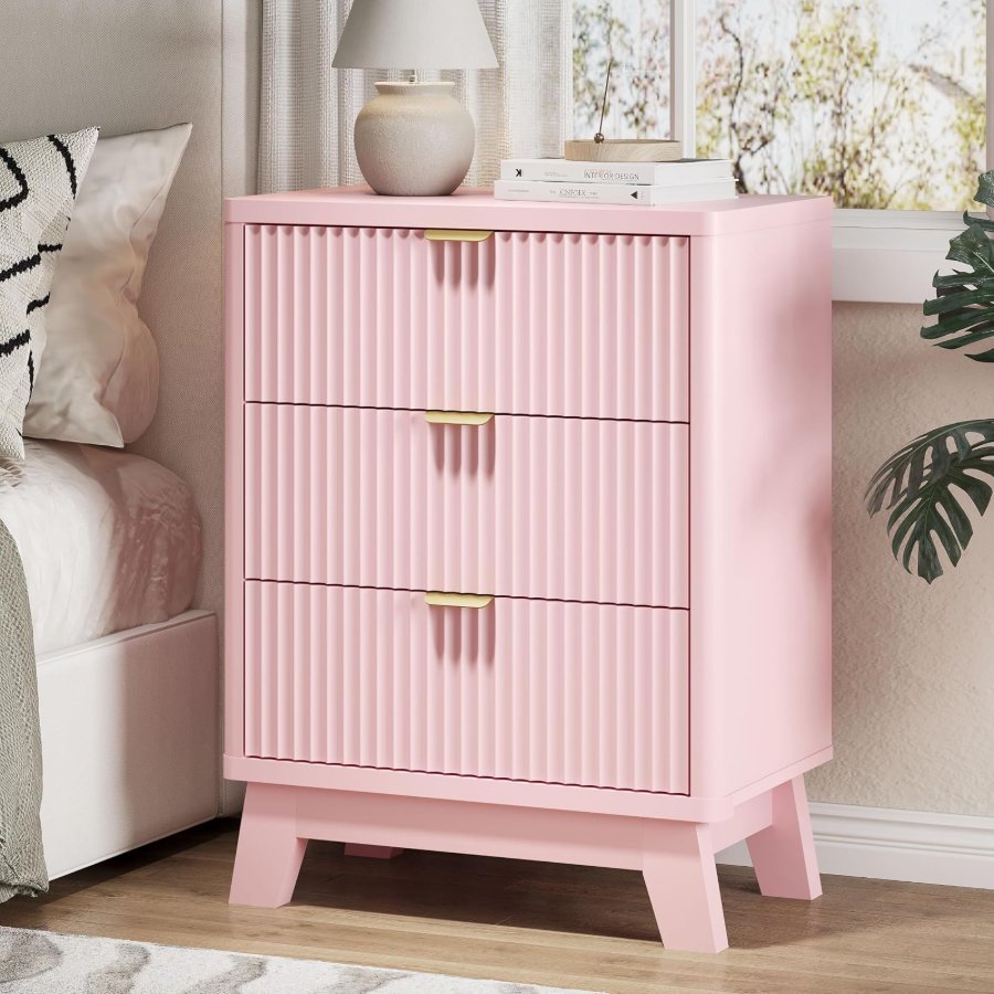 Xixini Fluted Nightstand