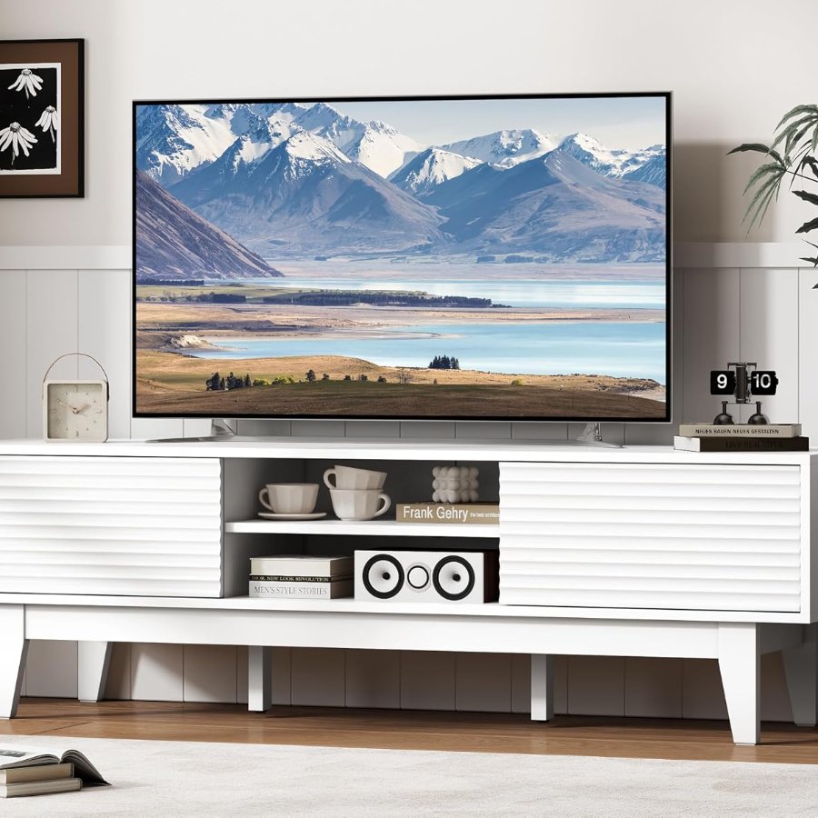Xixini Fluted TV Stand