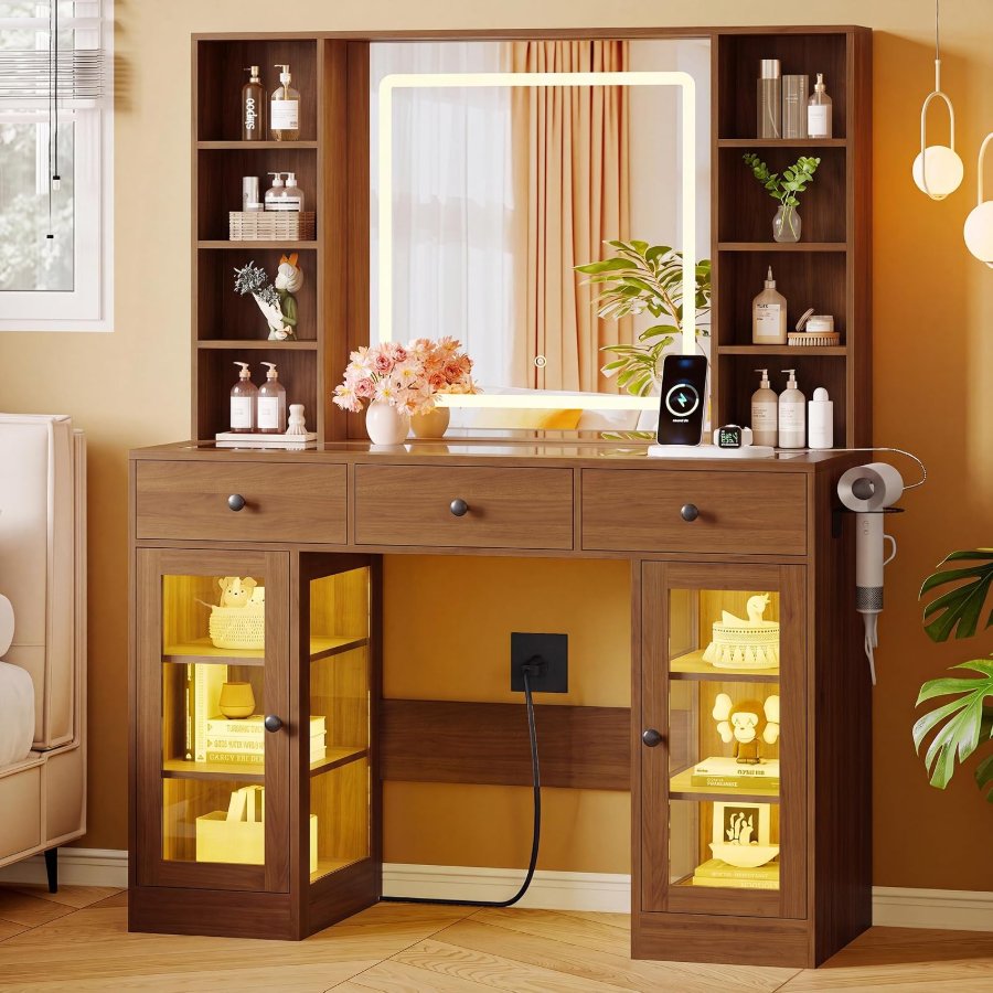 Xixini Makeup Vanity Desk